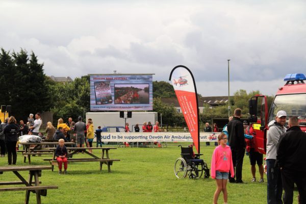 outdoor screen for events