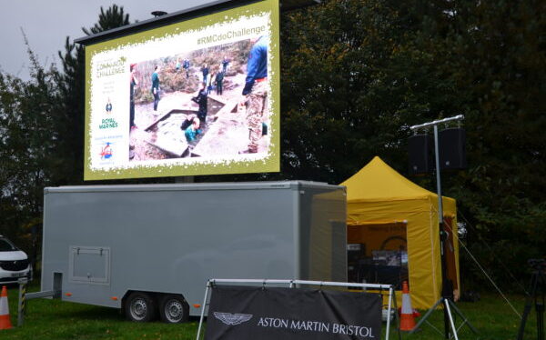 Commando Challenge LED screen