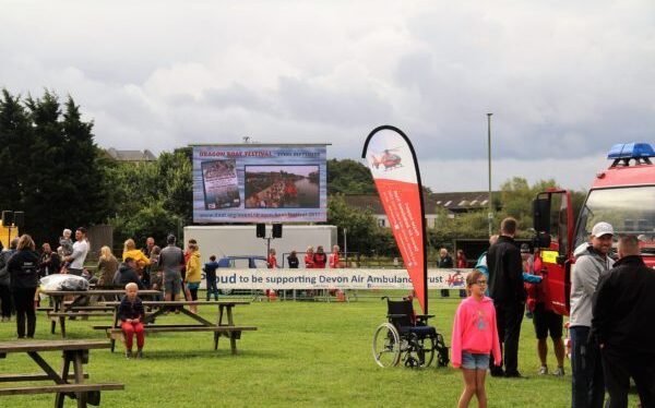 outdoor screen for events