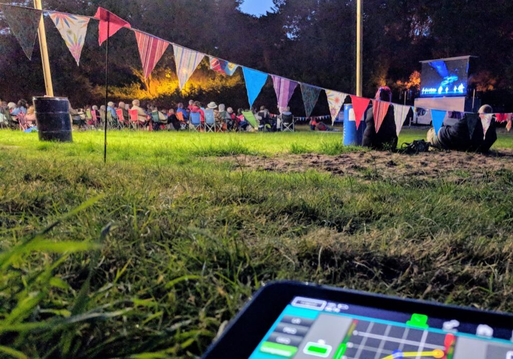 outdoor cinema